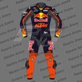 Brad Binder Red Bull KTM MotoGP 2023 Motorcycle Leather Race Suit Front