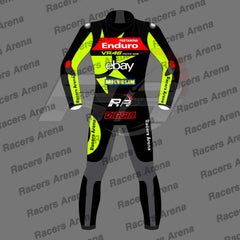 Fabio Di Giannantonio VR46 MotoGP Motorcycle Leather Race Suit Back