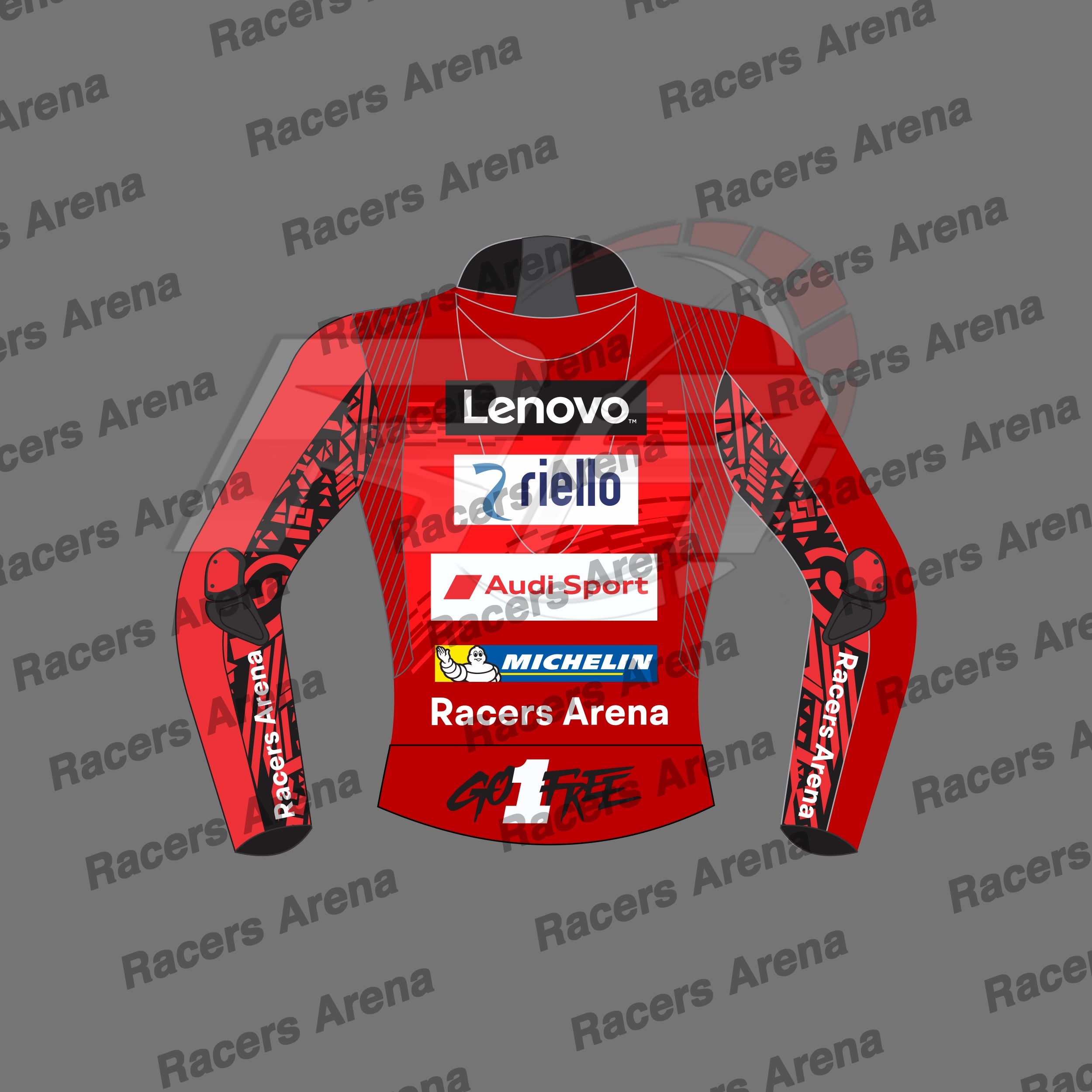 Francesco-Bagnaia-Motogp-Ducati-2024-Motorcycle-Leather-Race-Jacket-Back Francesco-Bagnaia-Motogp-Ducati-2024-Motorcycle-Leather-Race-Jacket-Back