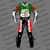 Johann Zarco Castrol Honda LCR MotoGP 2026 Motorcycle Leather Race Suit Front
