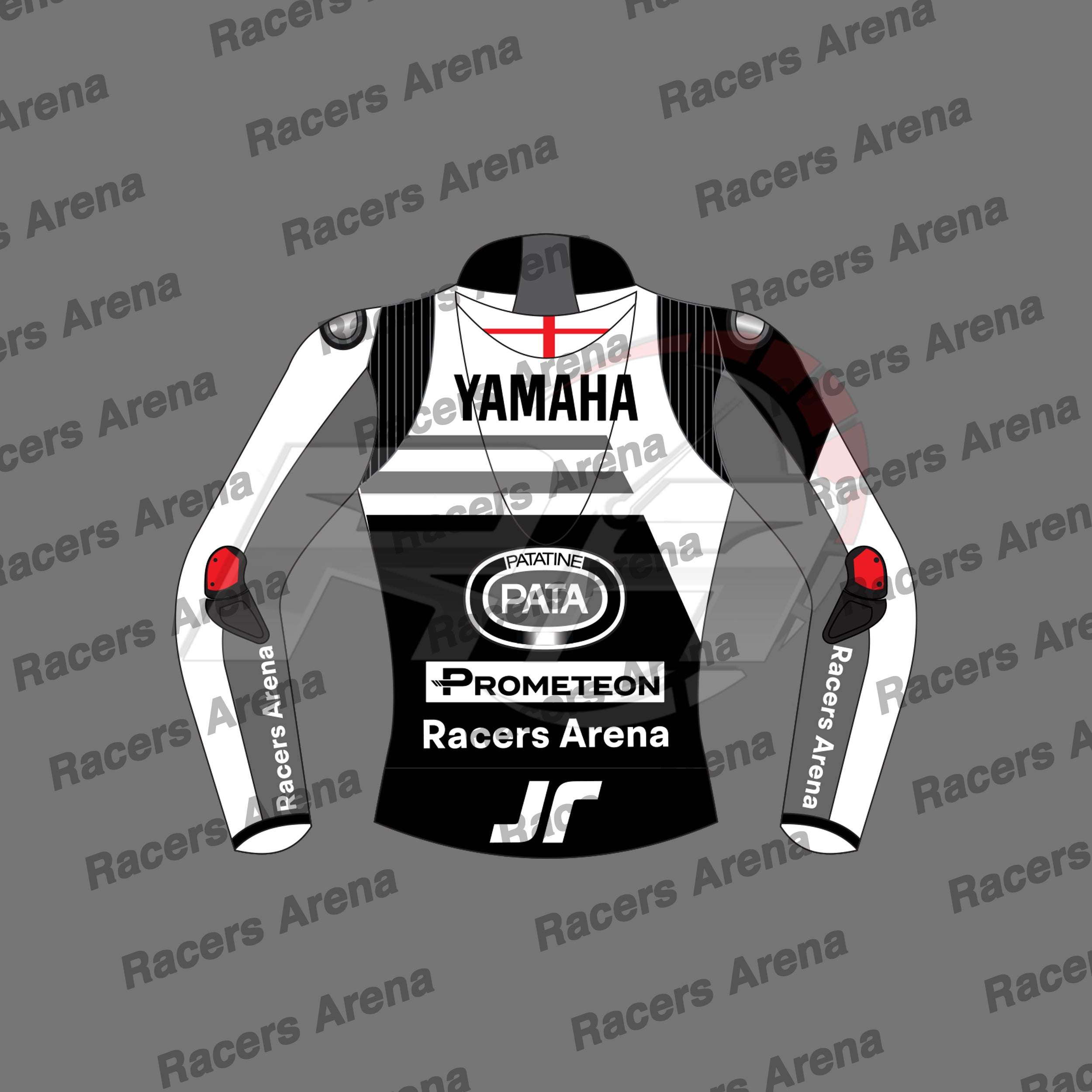 Jonathan Rea Winter Test 2023 Yamaha Racing Jacket Back Jonathan Rea Winter Test 2023 Yamaha Racing Jacket Back