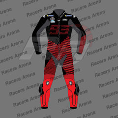 Marc Marquez Winter Test MotoGP 2024 Motorcycle Leather Race Suit Front