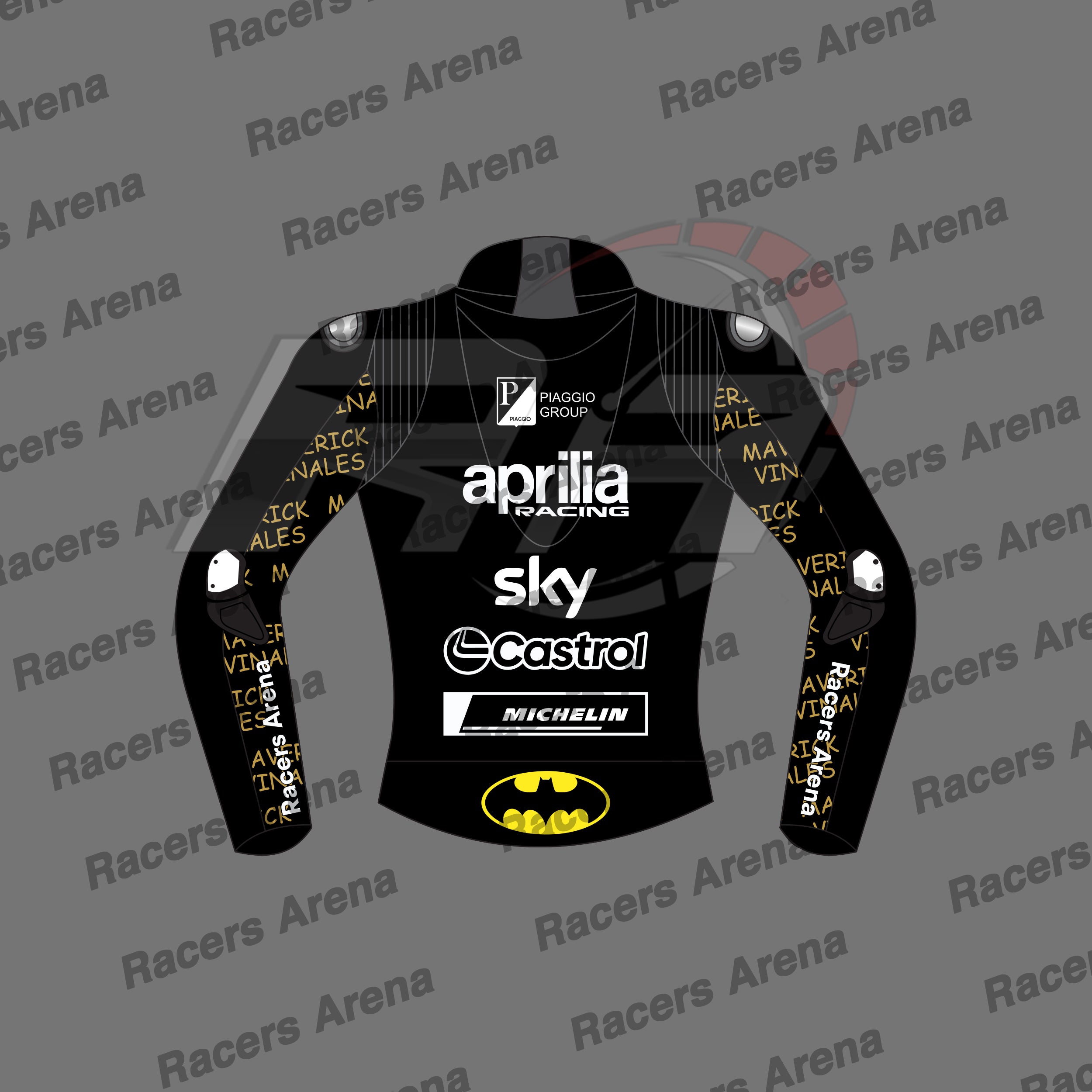 Maverick-Vinales-Aprilia-Winter-Test-2024-Motorcycle-Leather-Racing-Jacket-Back Maverick-Vinales-Aprilia-Winter-Test-2024-Motorcycle-Leather-Racing-Jacket-Back