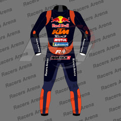 Maverick Vinales KTM Red Bull MotoGP 2026 Race Leather Suit Back