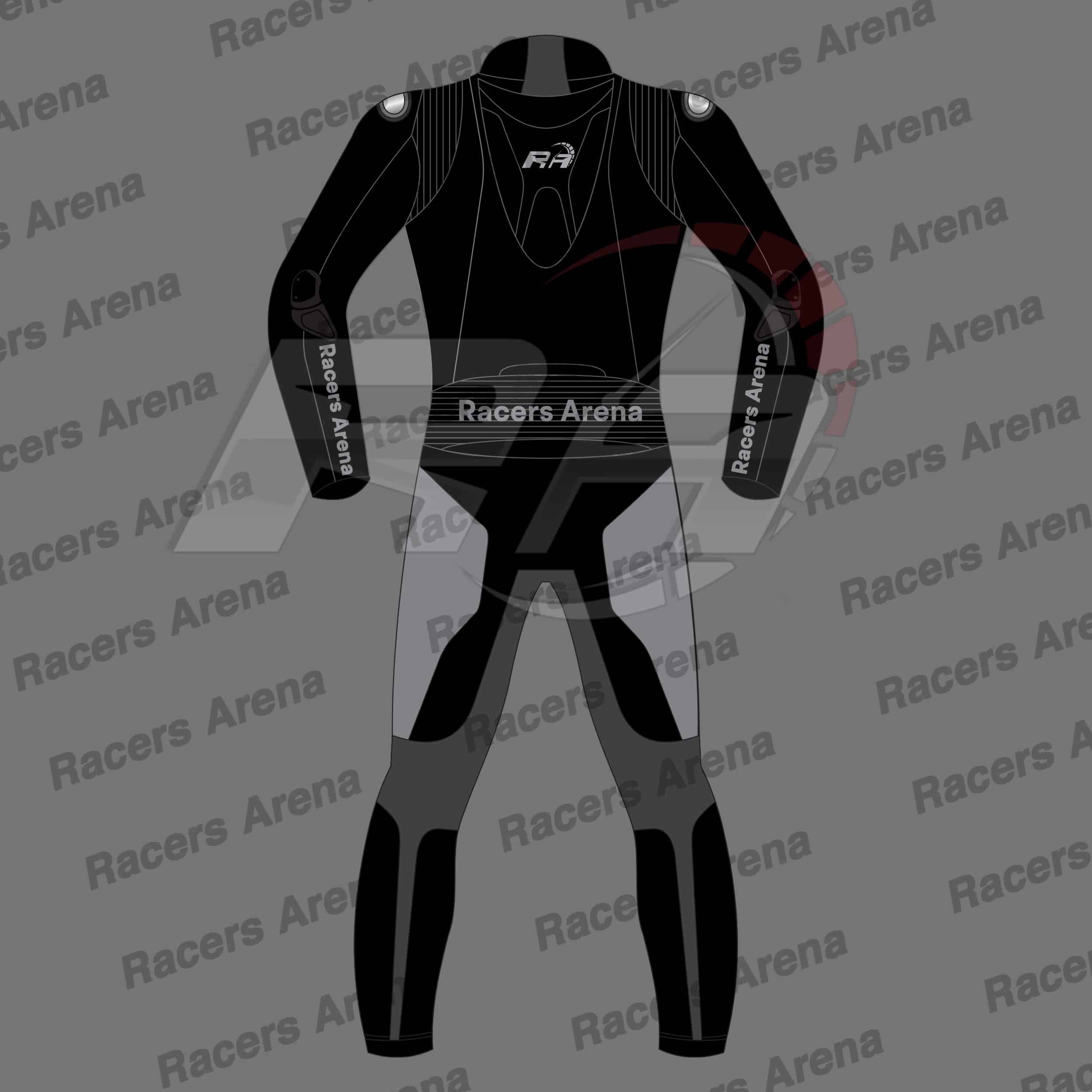 Racer Arena Racing Absolute Leather Suit Back Racer Arena Racing Absolute Leather Suit Back