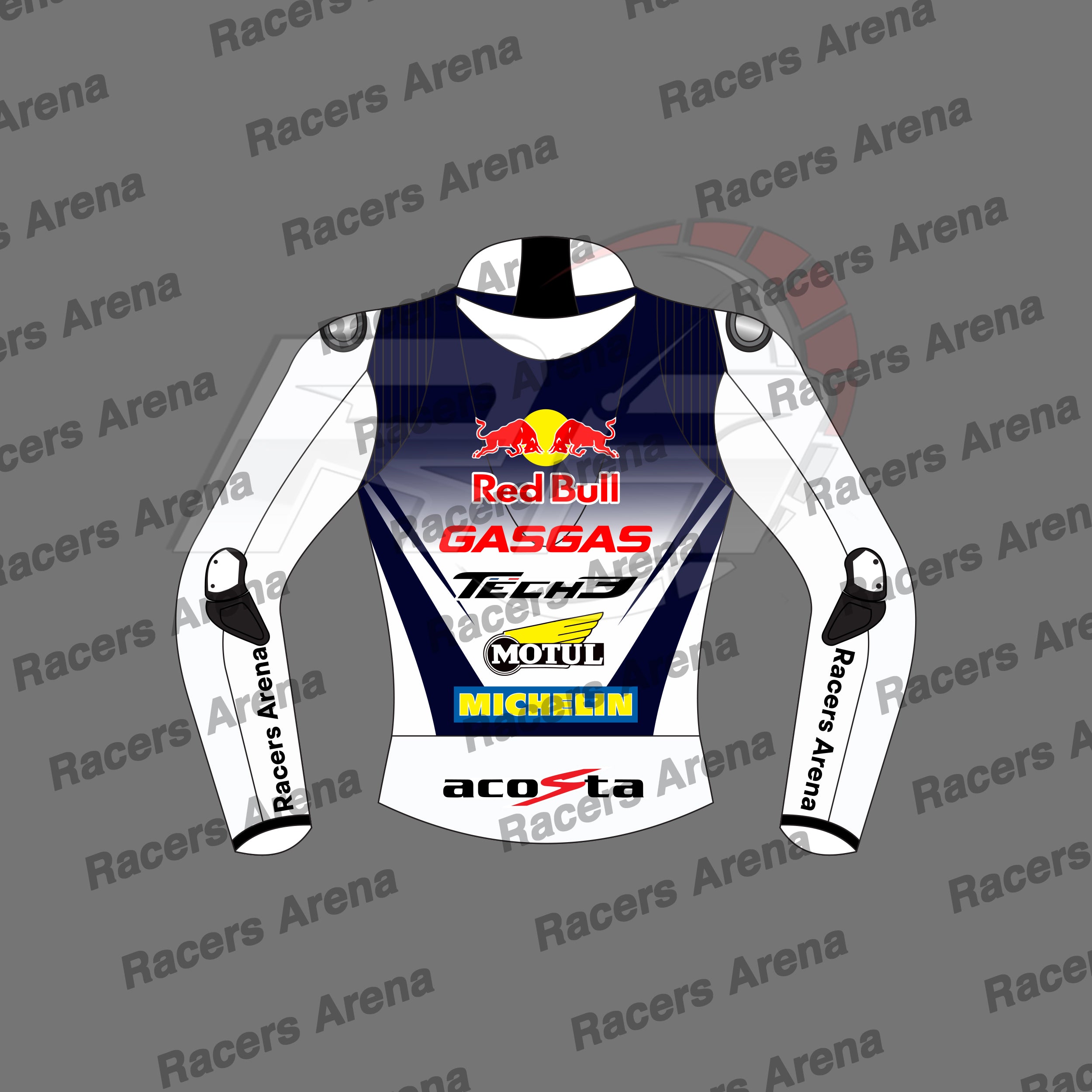 Pedro-Acosta-Red-Bull-British-GP-2024-Motorbike-Leather-Racing-Jacket-Back Pedro-Acosta-Red-Bull-British-GP-2024-Motorbike-Leather-Racing-Jacket-Back