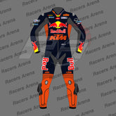 Pedro Acosta Redbull KTM 2025 Motorbike Leather Race Suit Front