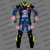 Toprak Razgatlioglu Pata Yamaha SBK 2023 Motorcycle Leather Race Suit Front