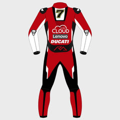 Chaz Davies Ducati Aruba it Motorbike Suit 2020 Back