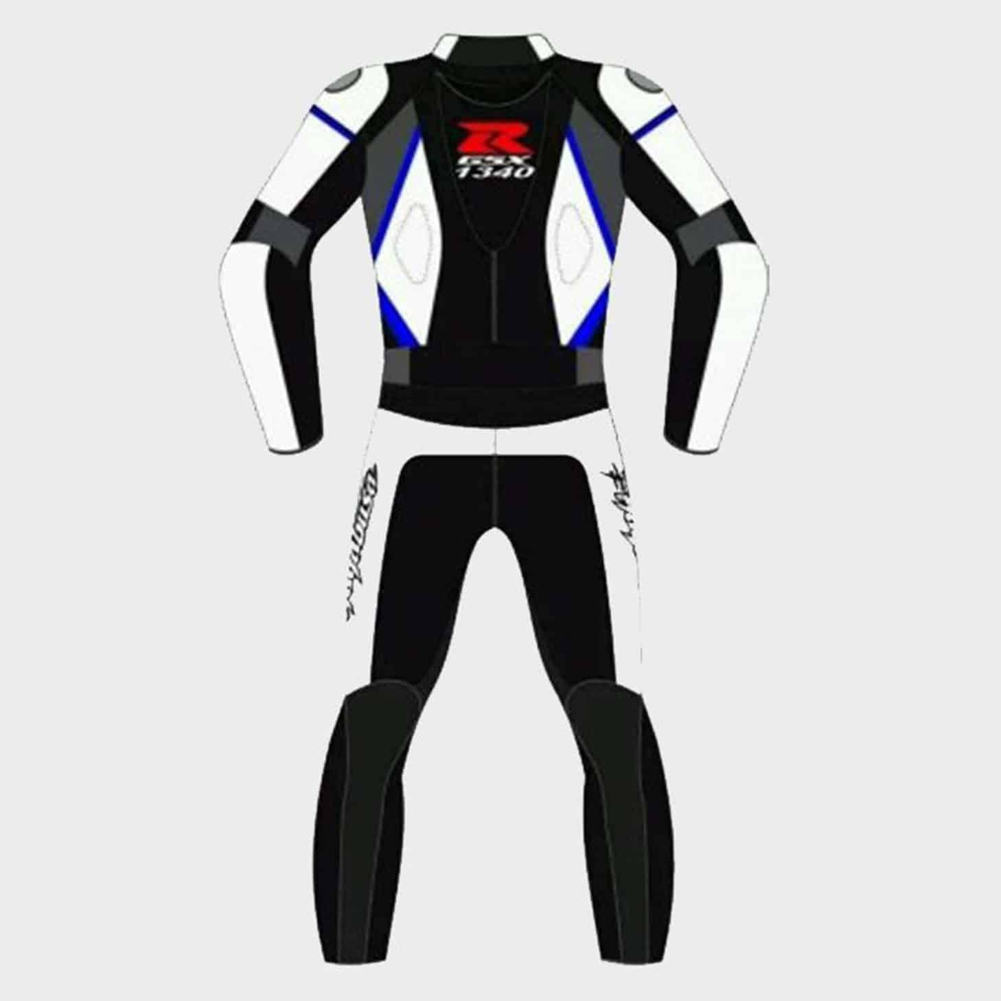 Suzuki MotoGP Race Suit Back Suzuki MotoGP Race Suit Back