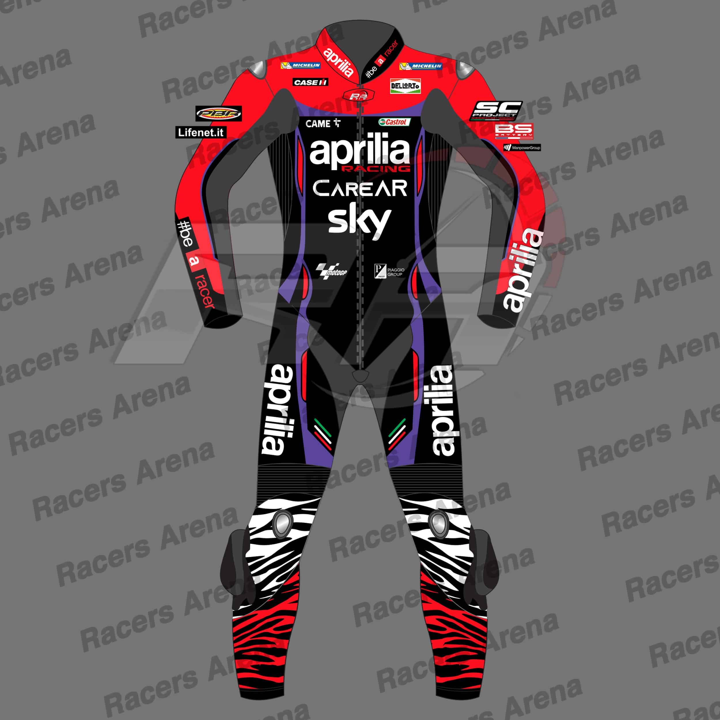 Aleix Espargaro MotoGP 2023 Aprilia Racing Suit - Racers Arena UK