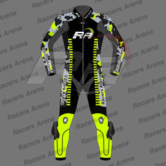 Camo Energy Leather Race Suit - Racers Arena UK