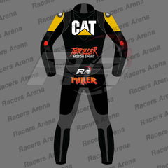 Jack Miller Caterpillar Thriller Leather Race Suit - Racers Arena UK