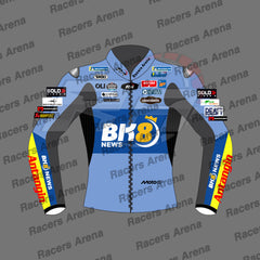 Alex Marquez BK8 Ducati MotoGP 2026 Leather Race Jacket