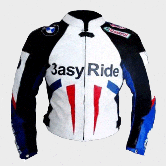 BMW Easy Ride Leather Jacket Front