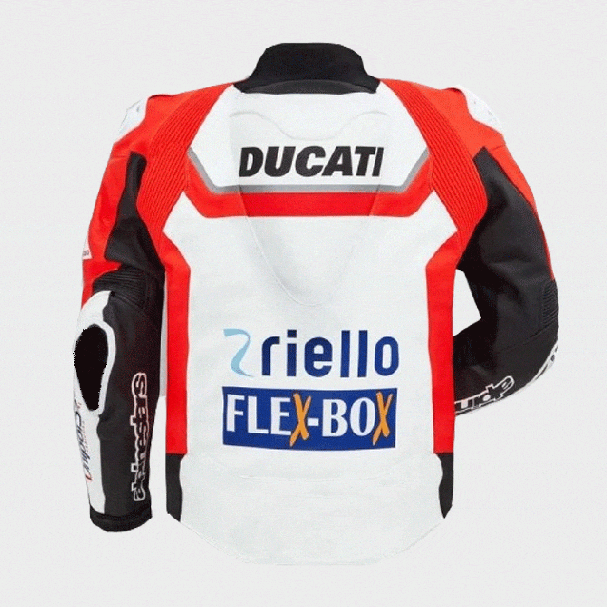 Ducati Corse Leather MotoGP Jacket back