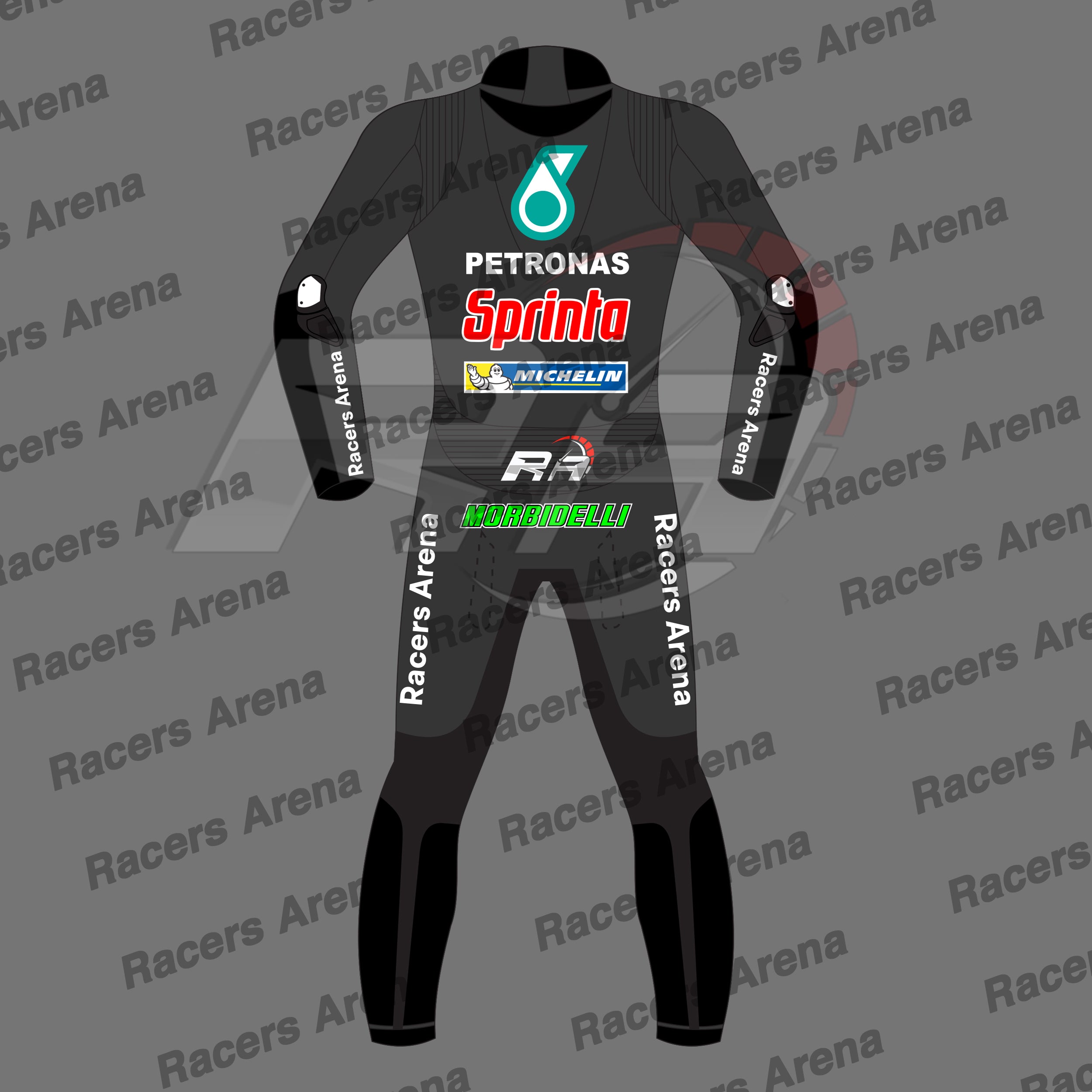 Franco Morbidelli Petronas MotoGP 2019 Race Suit Back