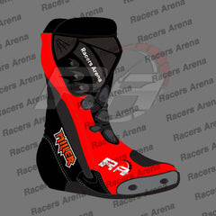 Jack Miller Ducati MotoGP 2022 Motorcycle Leather Race Boots