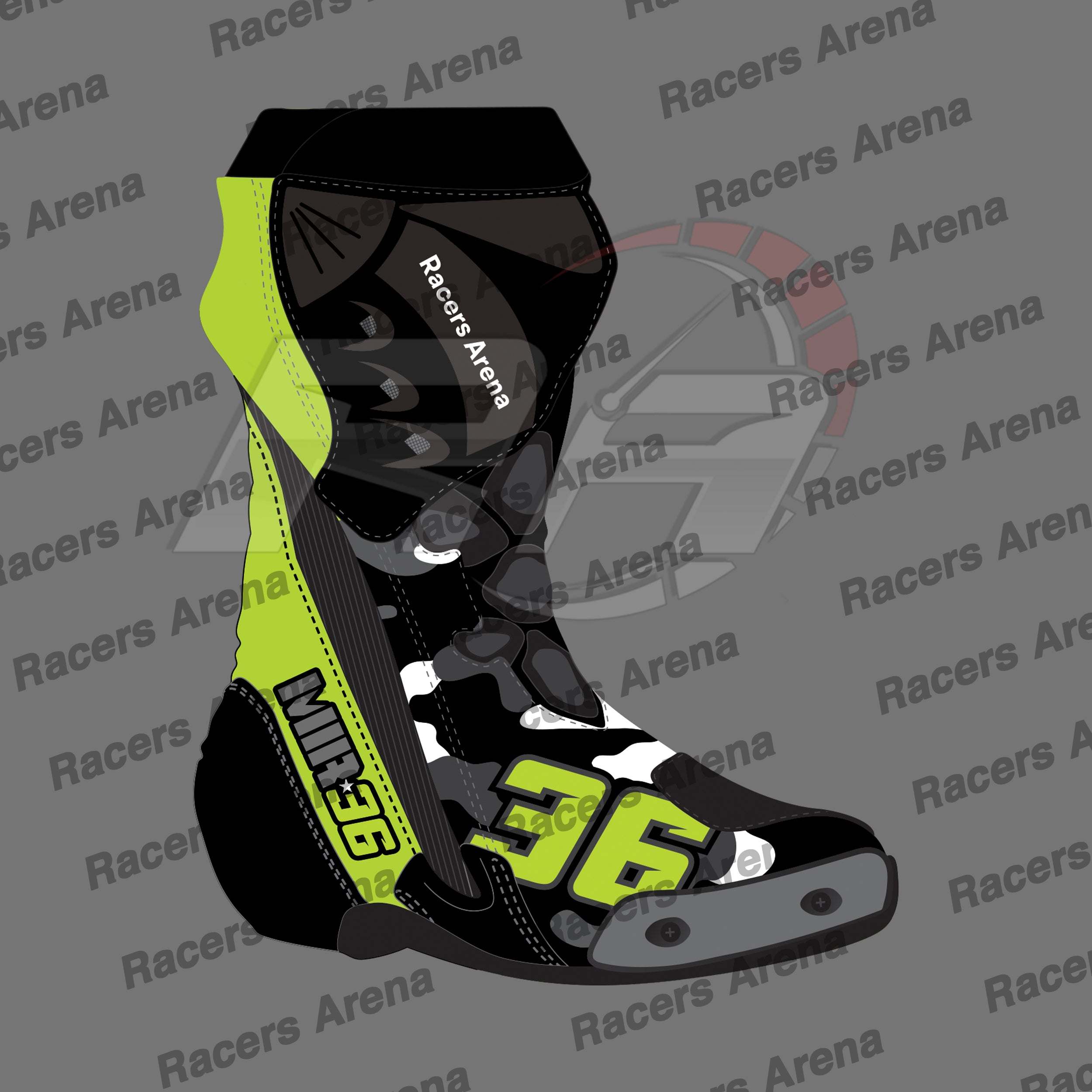 Joan Mir 36 Honda HRC MotoGP 2023 Motorcycle Race Boots