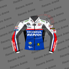 Joan-Mir-Honda-Repsol-British-GP-2024-Motorcycle-Leather-Race-Jacket-Front