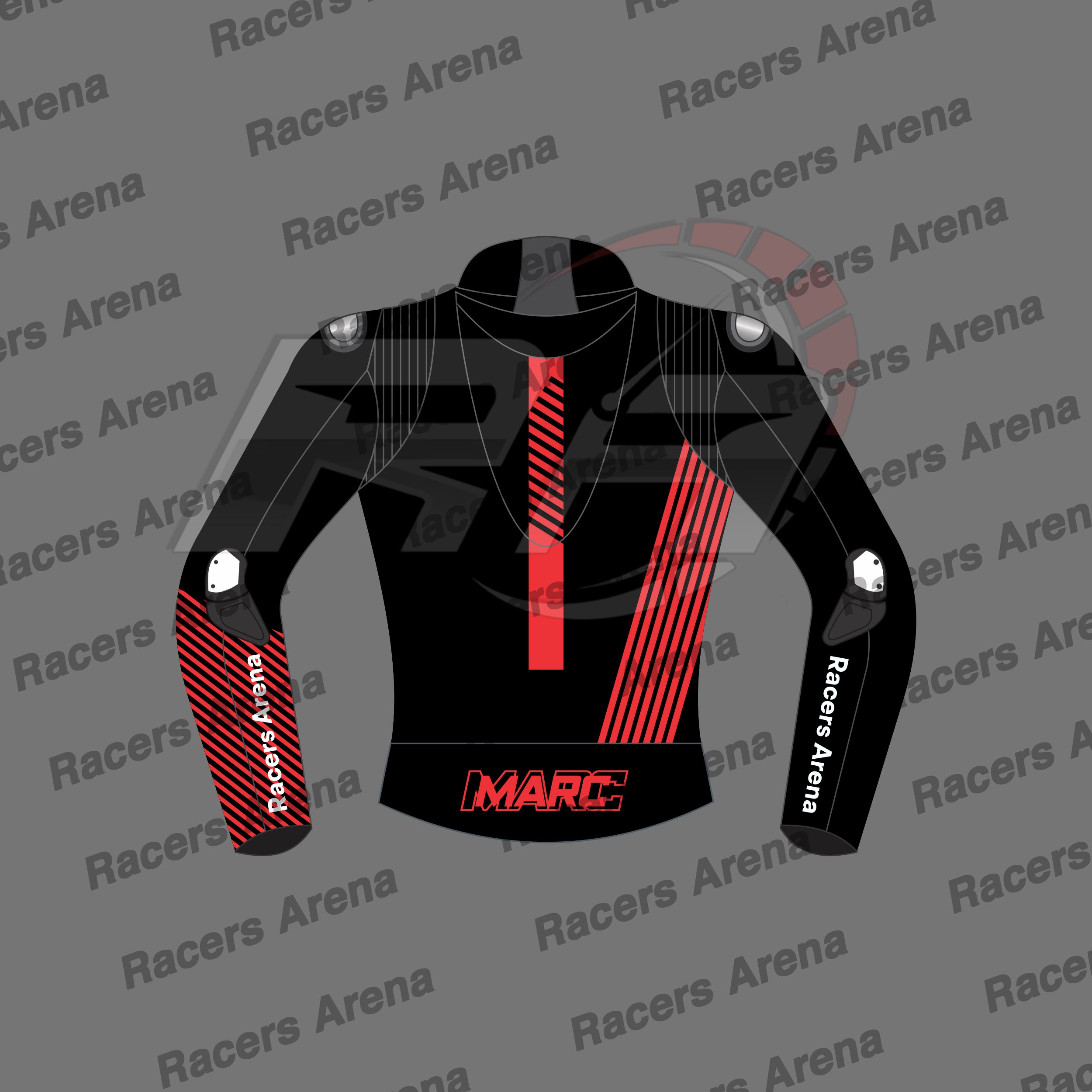 Marc-Marquez-Winter-Test-MotoGP-2024-Motorcycle-Leather-Race-Jacket-Back