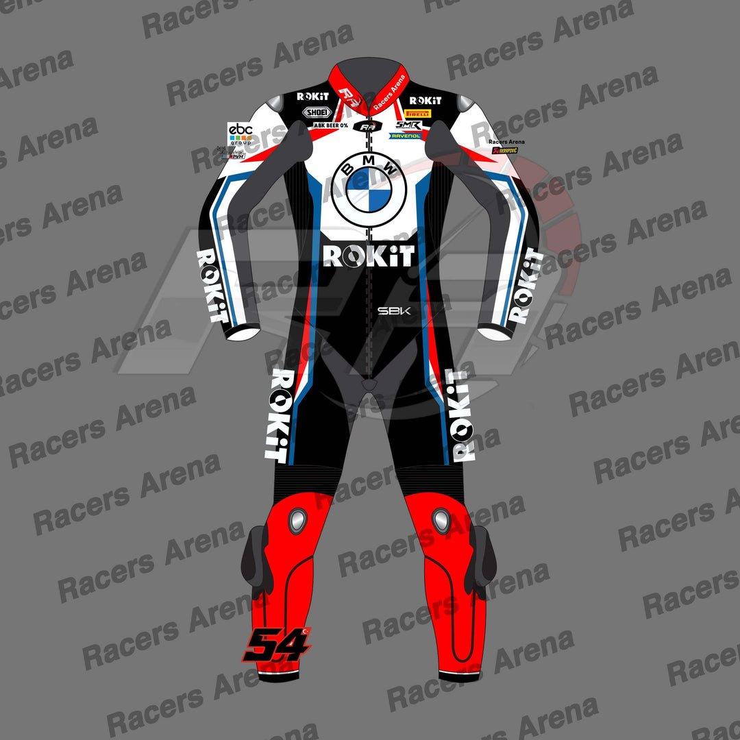 Toprak Razgatlıoğlu BMW 2024 Motorbike Leather Racing Suit Front