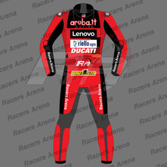 Alvaro Bautista Ducati Aruba.it SBK 2023 Motorcycle Race Suit Back