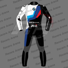 BMW Alpino GP-Teck Motorcycle Racing Leather Suit Back