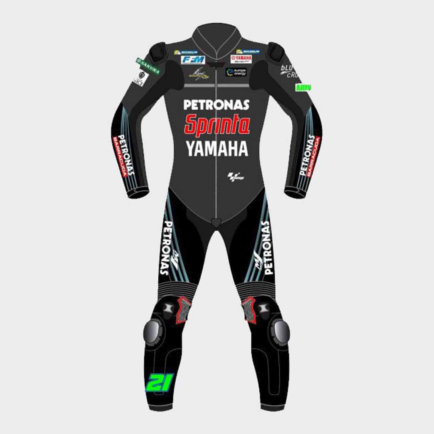 Franco Morbidelli Petronas MotoGP 2019 Race Suit Front