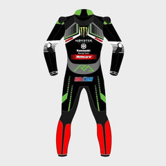 Leon Haslam Kawasaki 2019 WSBK Race Suit Back