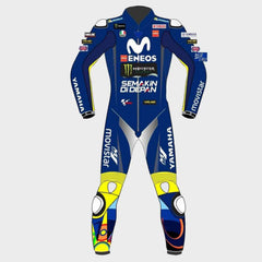 Valentino Rossi Motorcycle Leather Suit Front